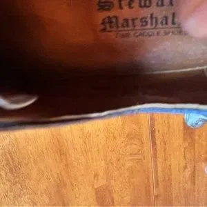 STEWART MARSHALL  FINE LEATHER MENS SADDLE SHOES. WORN 2 TIMES ONLY STEWART MARSHALL | Shoes | Stewart Marshall Fine Leather  main image 4